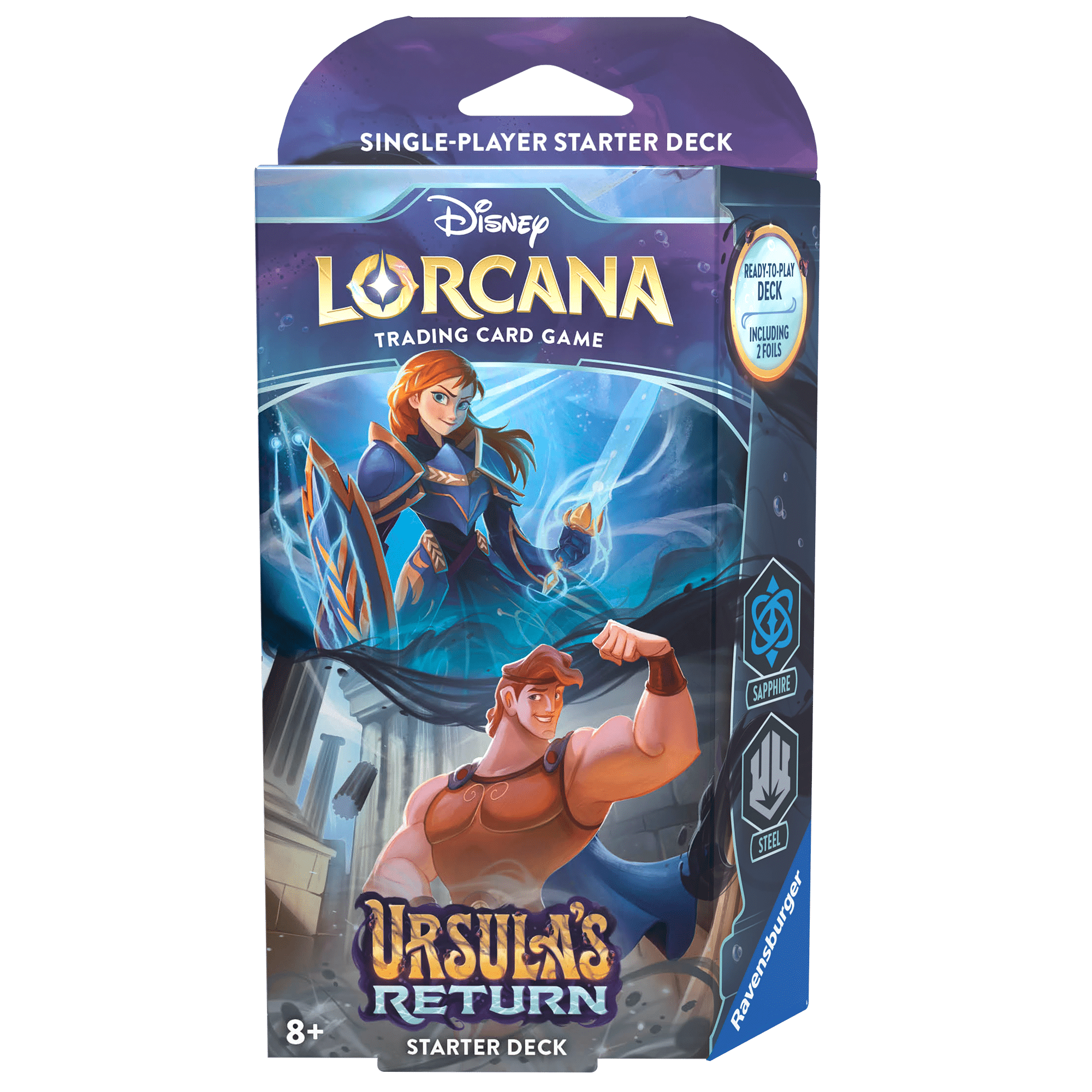 Disney Lorcana Ursula's Return: Sapphire & Steel Starter Deck image 0